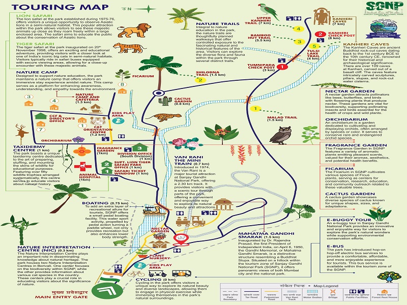 SGNP Touring Map
